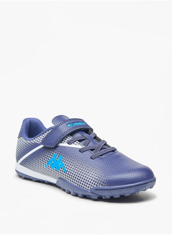 Kappa - Boys' Printed Lace Detail Walking Shoes with Hook and Loop Closure - Image 1
