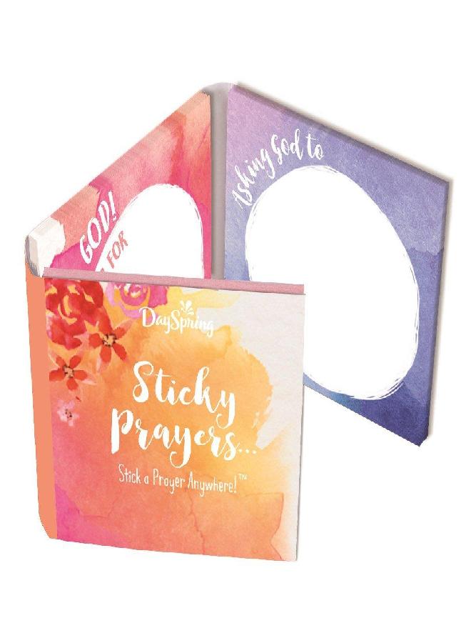 DaySpring - Uniquely Created Sticky Prayers - Stick a Prayer Anywhere, 4" x 4" (10447) - Image 2
