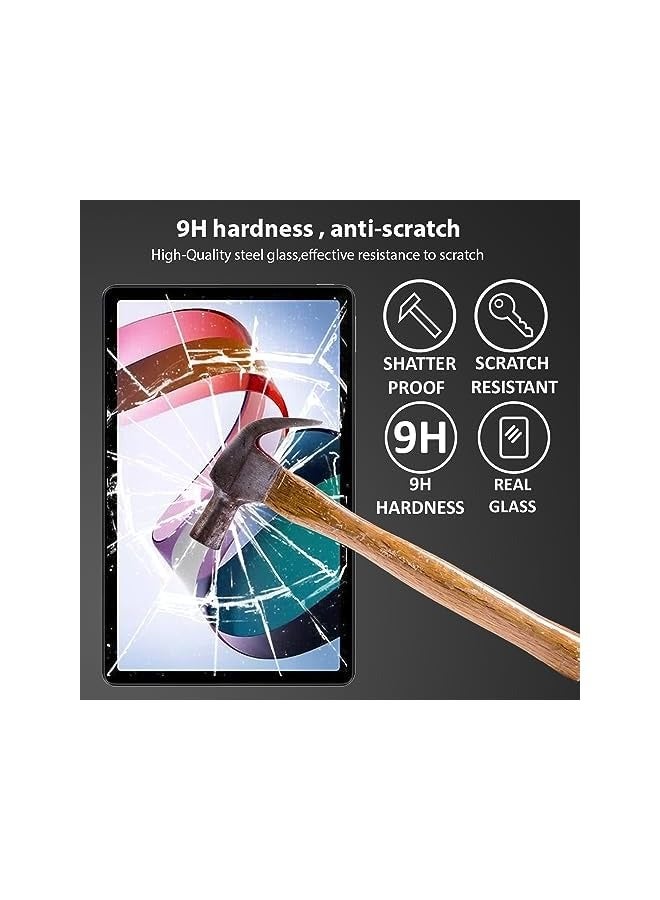 PROMASS Screen Protectors compatible with Redmi Pad, 9H hardness, anti-scratch, anti-oil, anti-bubbles, 2.5D round edge, transparent For Redmi Pad 2022 (10.61 Inch) - Image 4