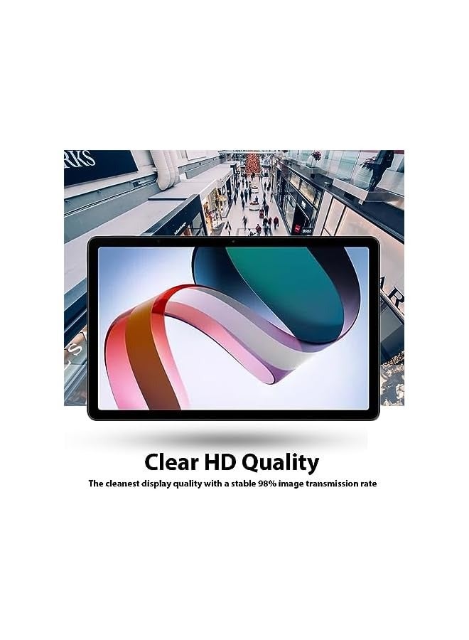 PROMASS Screen Protectors compatible with Redmi Pad, 9H hardness, anti-scratch, anti-oil, anti-bubbles, 2.5D round edge, transparent For Redmi Pad 2022 (10.61 Inch) - Image 5
