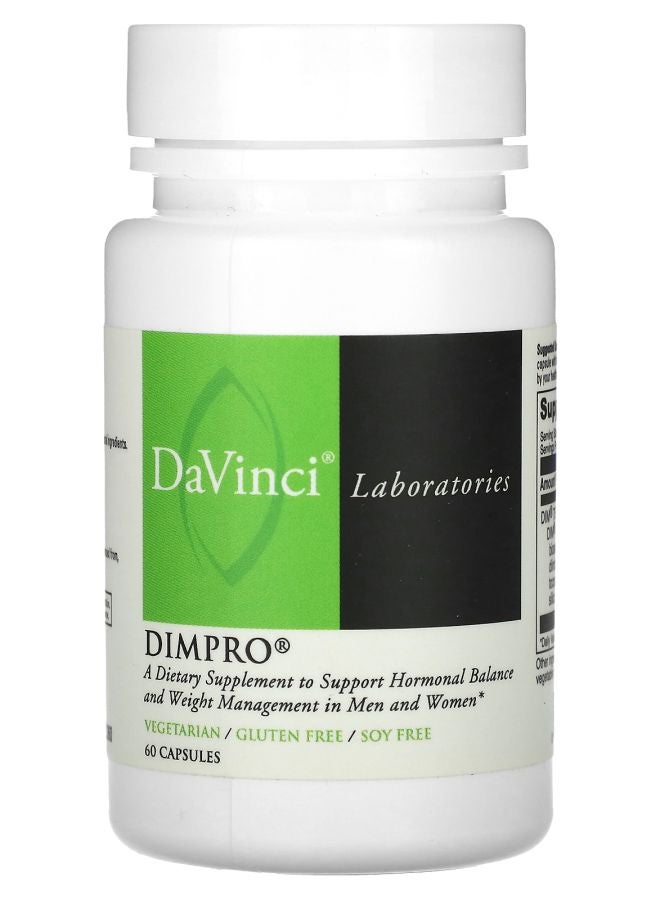 DaVinci Laboratories of Vermont DIMPRO 60 Capsules
