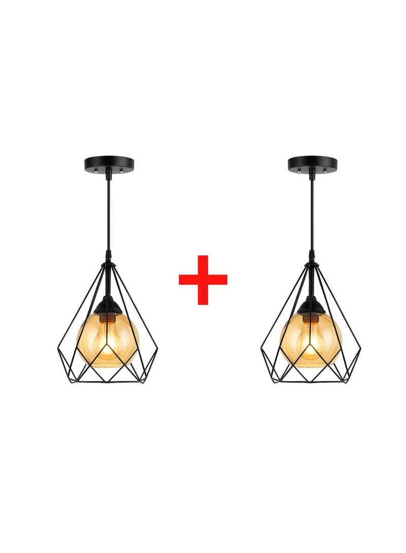 NAGAFA SHOP Bundel (2 Pieces) Modern diamond linen Black 2R1002  20*30*50 - Image 2