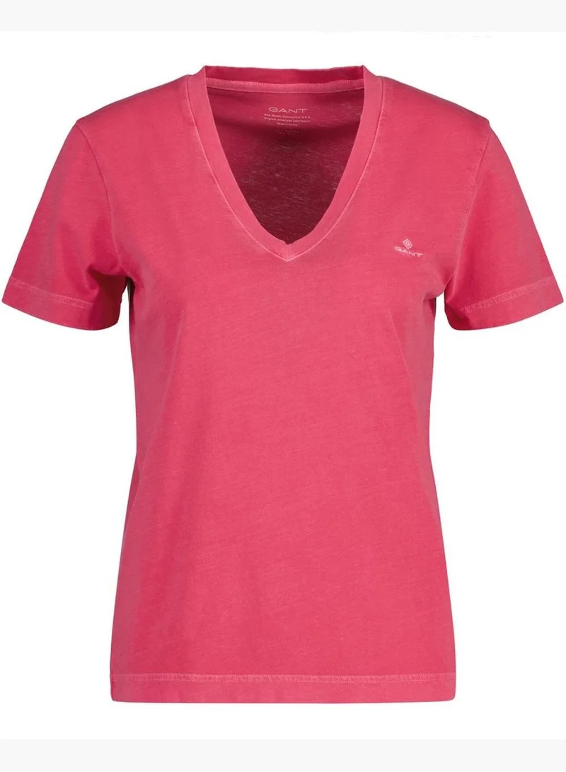 GANT GANT Sunfaded V-Neck T-Shirt