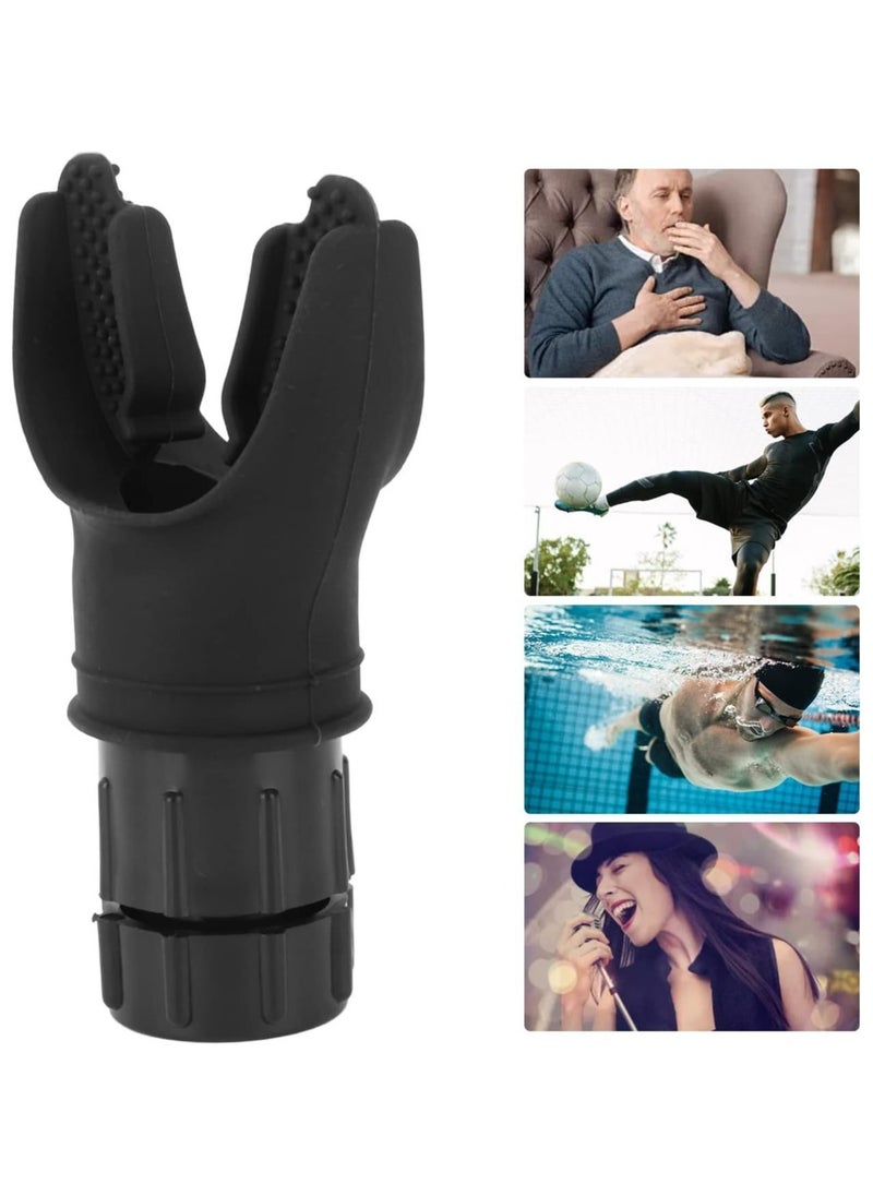 Hihonor - Breathing Training Device Portable Adjustable Resistance Lung Exerciser Silicone Adjust Resistance - Image 1