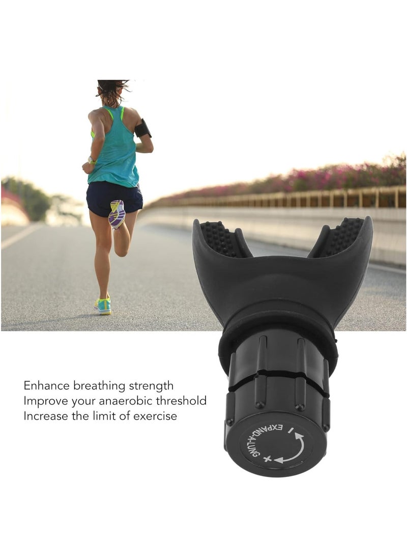 Hihonor - Breathing Training Device Portable Adjustable Resistance Lung Exerciser Silicone Adjust Resistance - Image 1