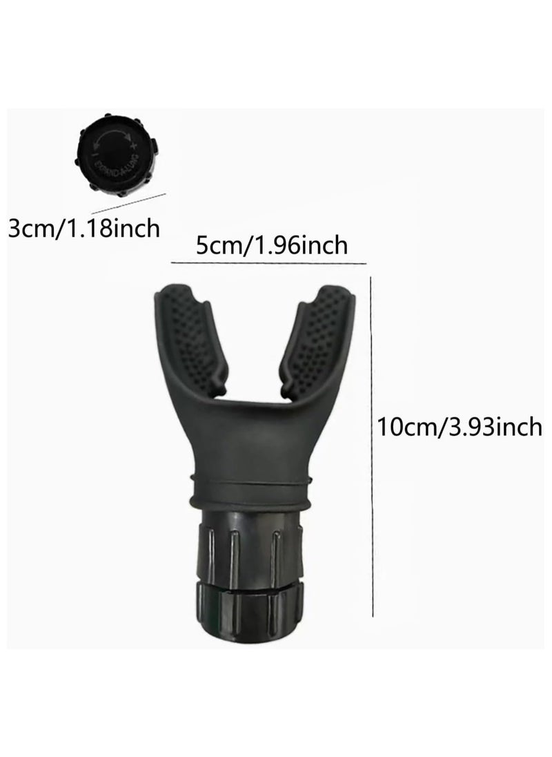 Hihonor - Breathing Training Device Portable Adjustable Resistance Lung Exerciser Silicone Adjust Resistance - Image 1