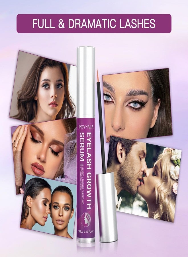 VRISNHA Premium Eyelash Growth Serum - Lash Enhancing Serum with Advanced Formula to Boost Longer Fuller and Thicker Looking Lashes - Vegan & Cruelty - Free Treatment 5mL 0.17 Fl Oz - Image 5