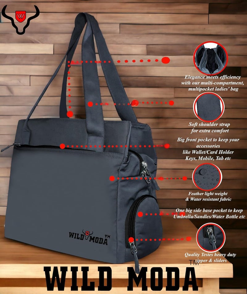 WILD MODA Women's Shoulder Bag, Set of 1 - Image 5