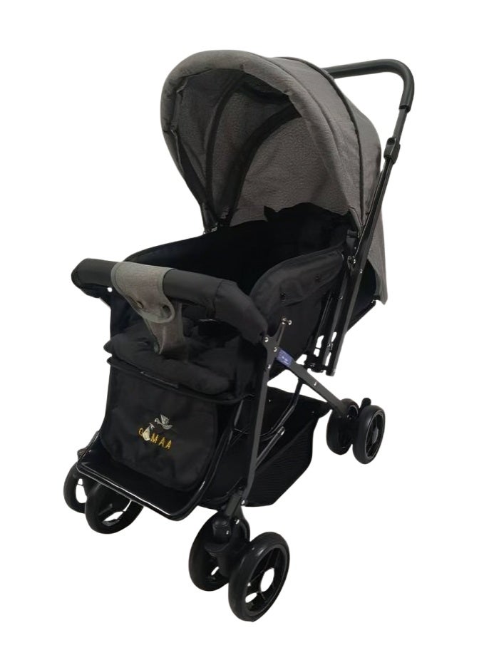 Gomaa Baby Stroller push and go (Dark Grey)