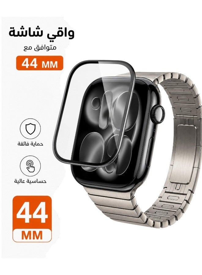 Screen Protector for Apple Watch SE (2022/2020) / Series 6, 5, 4 (44mm) – Flexible TPU Film, Anti-Scratch | Self-Healing TPU, High-Definition Clarity, Scratch Protection, Bubble-Free Installation