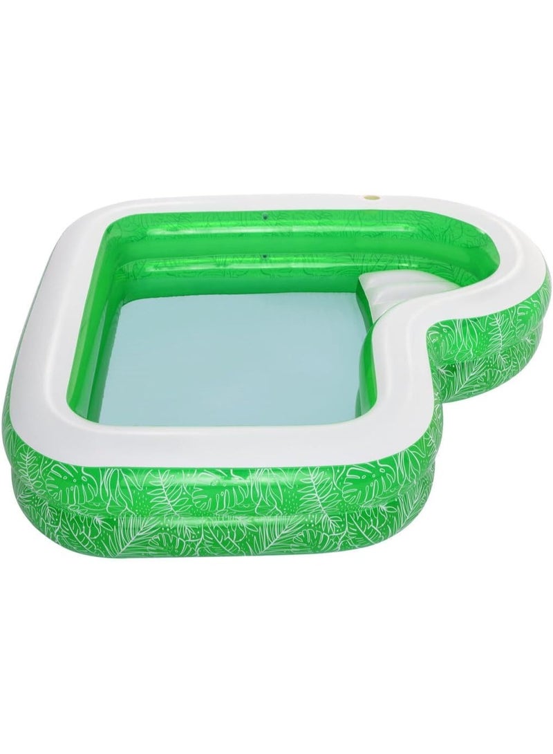 بست واي مسبح عائلي استوائي جنة 231x231x51 سم - Image 4