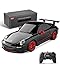 BEZGAR Porsche Remote Control Car Officially Licensed Porsche 911 GT3 RS Toy Car 124 Porsche RC Car Model Vehicle Gift for BoysGirlsTeens and Adults 39900 Black - Image 3