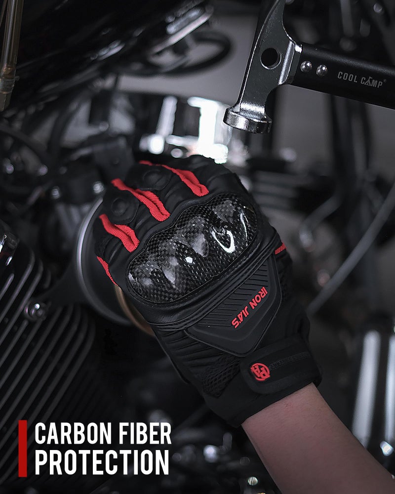 BORLENI قفازات موتوسيكل بورليني مع شاشة تعمل باللمس للرجال والنساء مع حشوة وحماية من الكوع للدراجات النارية والدراجات الرباعية والمشي والتسلق - Image 2