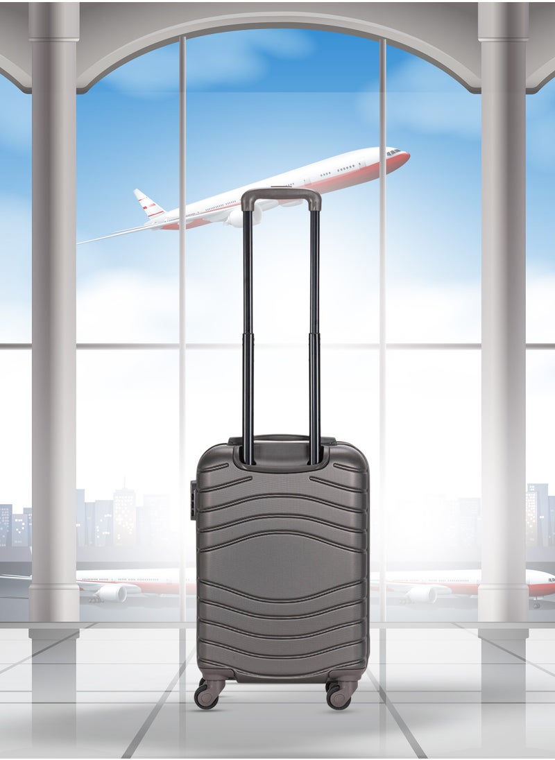 Stargold - Single Hardside Spinner ABS Trolley Luggage With Number Lock 20 Inches - Image 1