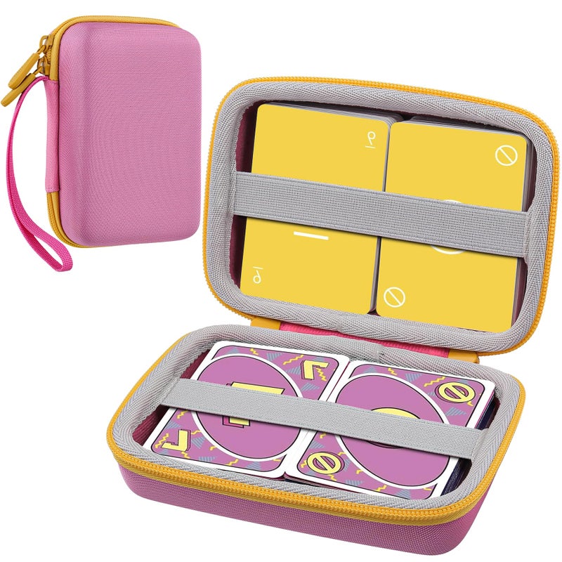 Aenllosi Aenllosi UNO Card Case, Hard Case for 300 Cards, Pink - Image 1