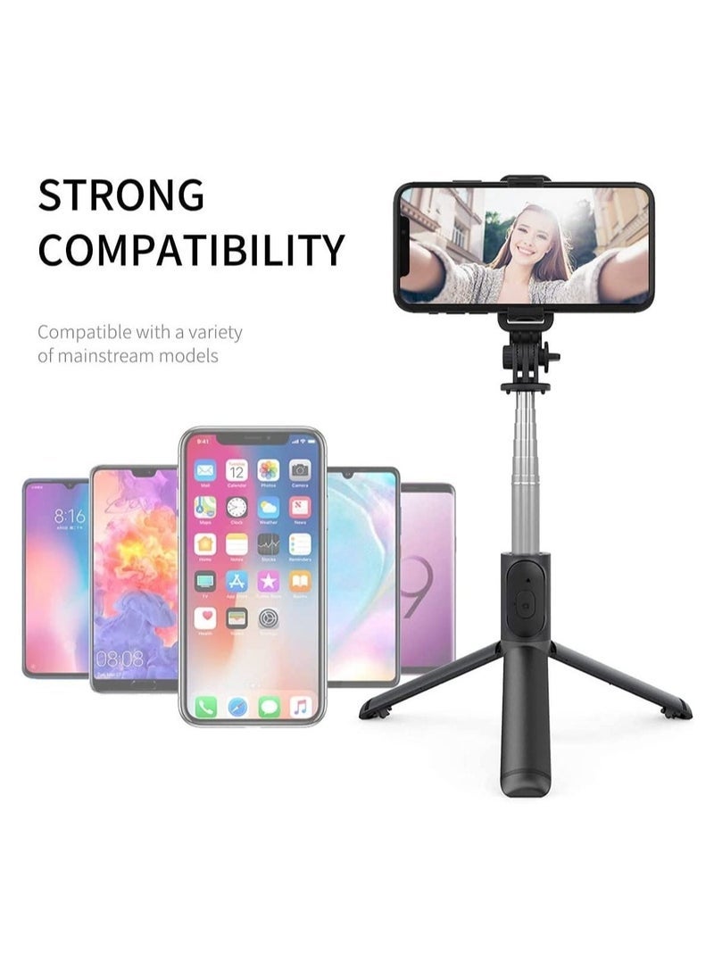 Gravity Selfie Stick, Extendable Selfie Stick with Wireless Remote and Tripod Stand, Portable, Lightweight, Compatible with iPhone 13/13 Pro/12/11/11 Pro/XS - Image 4