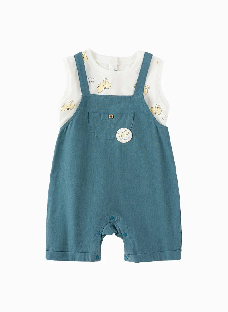 Balabala Baby Boy Woven short sleeve suit