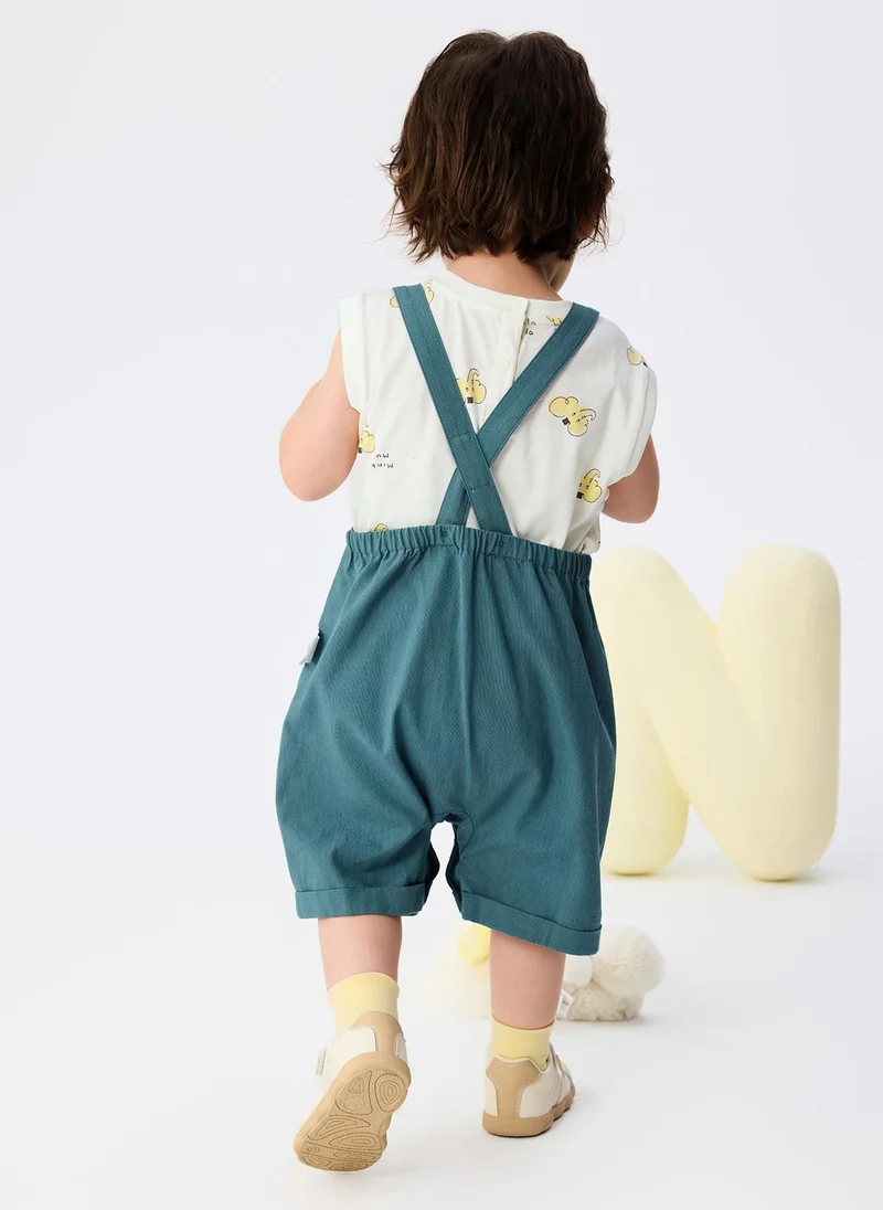 Balabala Baby Boy Woven short sleeve suit