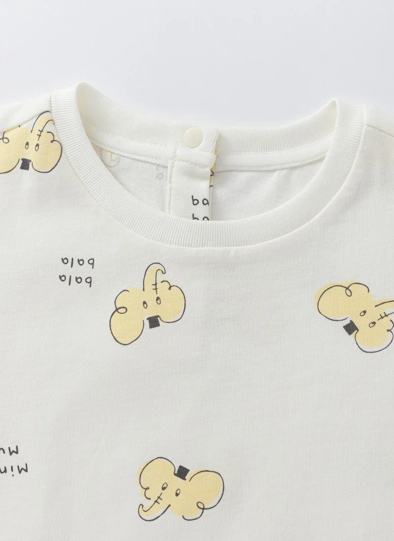 Balabala Baby Boy Woven short sleeve suit