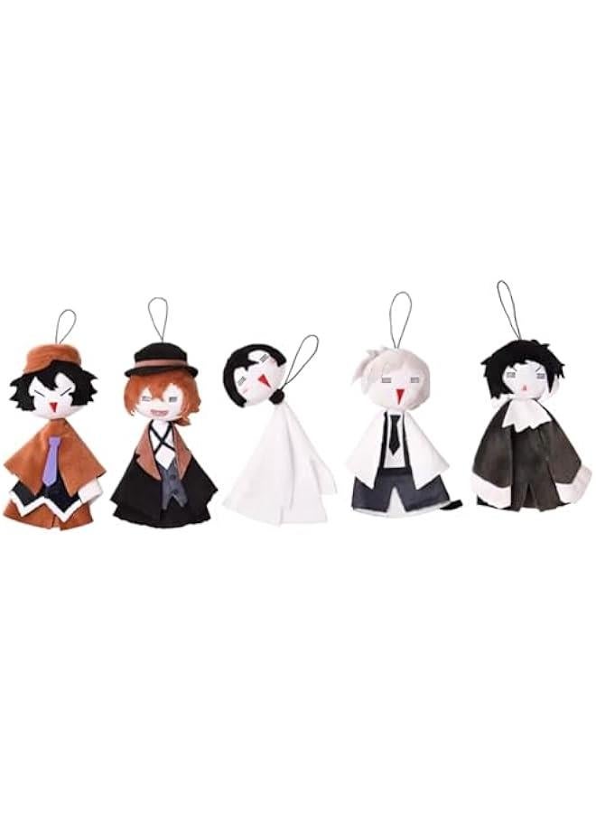 Nakahara Chuuya Dazai Osamu Plush Figure 16cm Cute Stuffed Anime Figures Cartoon Soft Pendant for Bags Clothes Decoration Gift  - Image 4