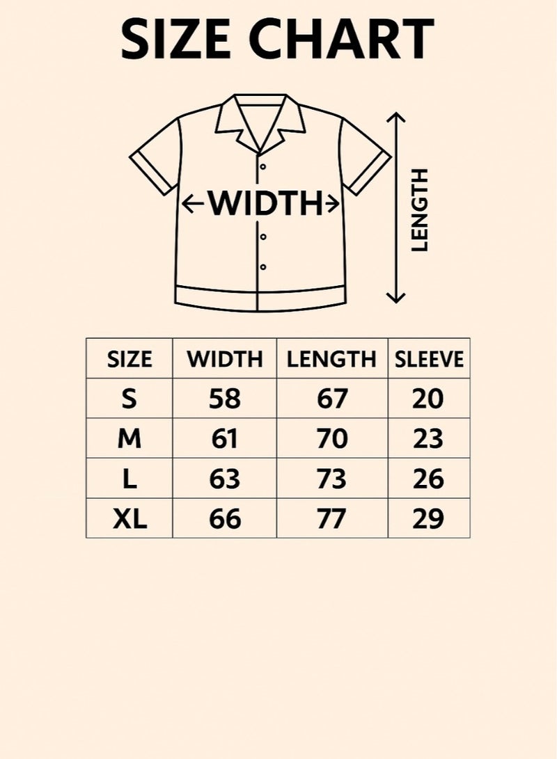 Short Sleeve Linen Shirt, Available in Beige, White, Black  - Image 4