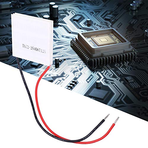 Thincol TEC2-25408 Refrigeration Sheet, 40mm x 40mm x 6mm DC 12 Volt 8A Thermoelectric Cooler Cooling Peltier Plate Module, Max Temp Difference 50 C/122 F Double Layer Heatsink Tablets - Image 5