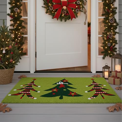 Calloway Mills 120981729 Christmas Trio Doormat, 17" x 29", Multicolor - Image 3