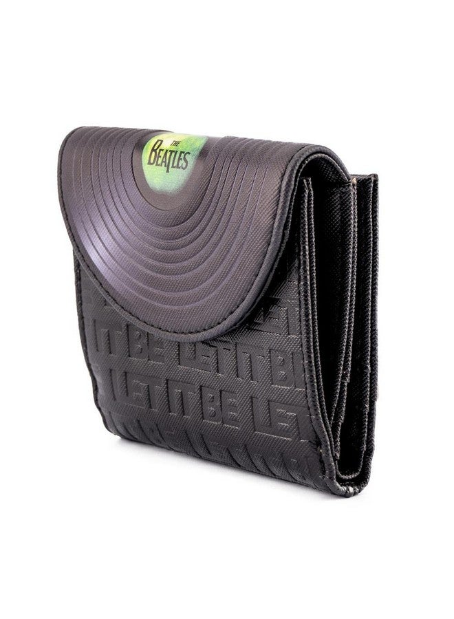 Loungefly The Beatles Let It Be Vinyl Record Faux Leather Wallet - Image 2