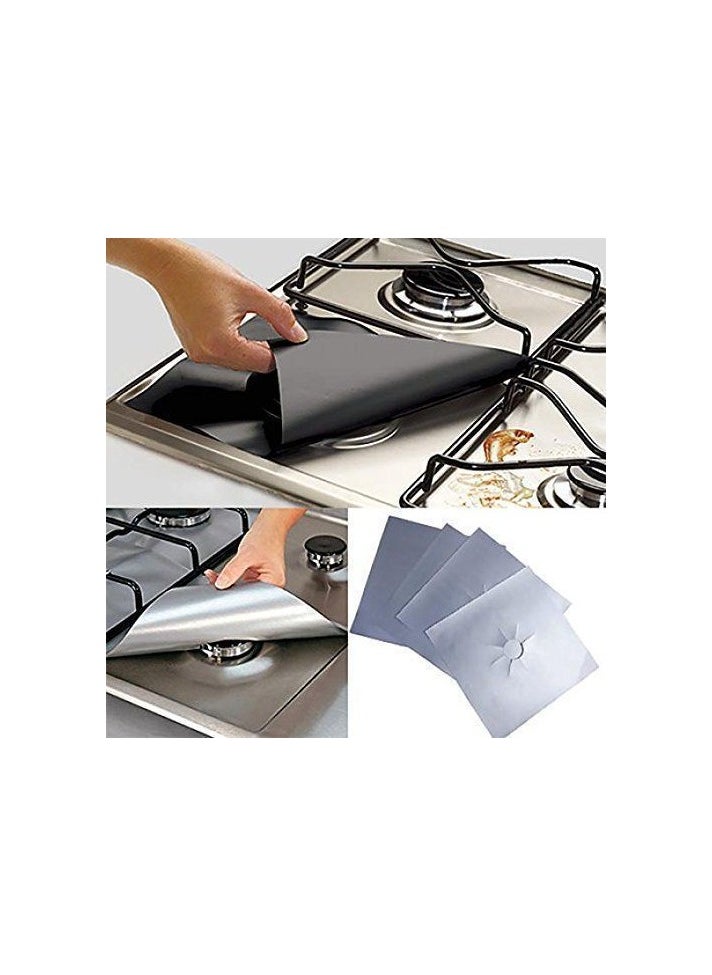 Spaceshoop Foil paper aluminum stove protect and preserve the stove  packet 12 pieces  - Image 2