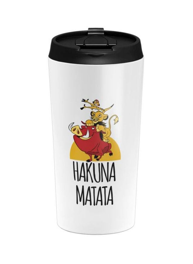 LIT Cartoon Printed Travel Tumbler With Acrylic Lid - Image 2