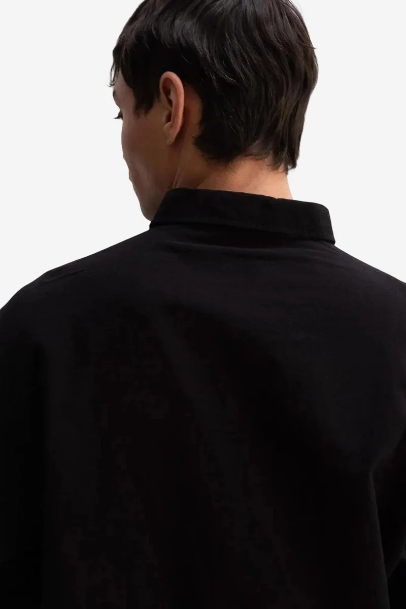 Giesto Black GIESTO Cotton Oversized Button-Up Shirt for Men | Best Price UAE