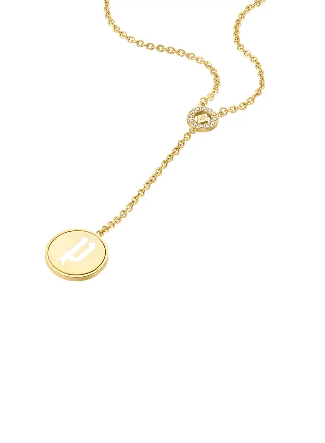 POLICE Necklace For Women Gold Plated With Mother Of PearlPEJLN0002003