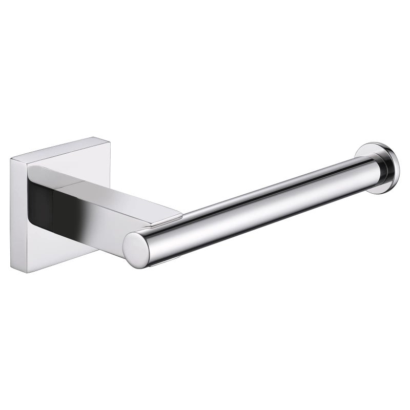 Suyar Polished Chrome Toilet Paper Holder SUS 304 Stainless Steel Wall Mount Toilet Roll Holder TP Hanger for Bathroom