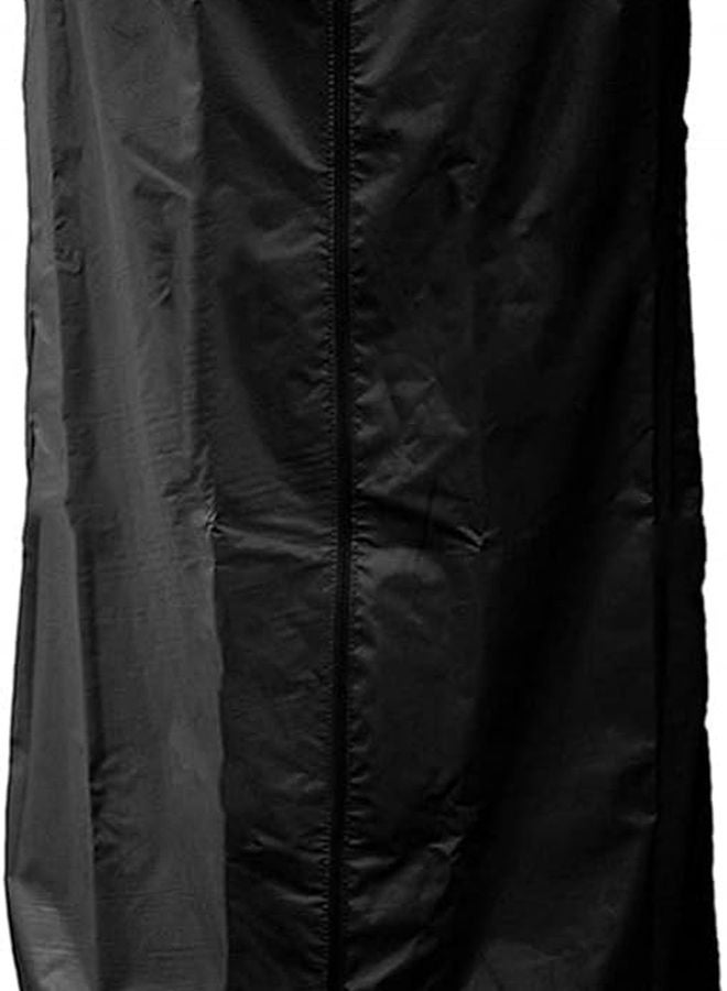 Heavy Duty Waterproof Round Patio Heater Cover In Black - Image 1