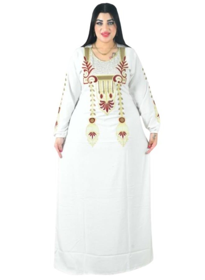 جلابيه قطن استقبال متاح منها جميع المقاسات