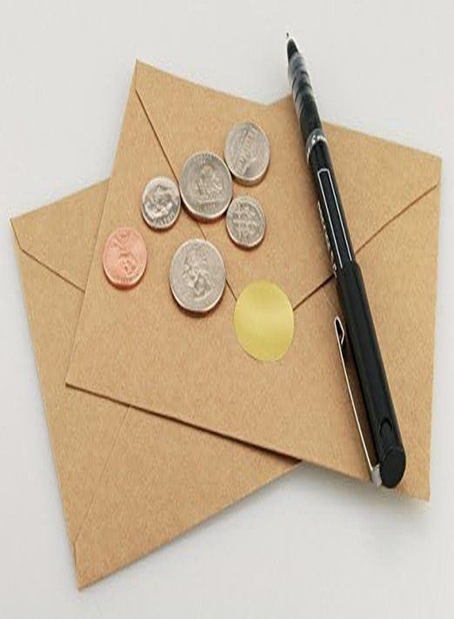 Sehgal Metallic Golden Dot Stickers 25mm (1 inch) Round Dot Sticker Self Adhesive, Gifts, Crafts, and Product Branding (100) - Image 4