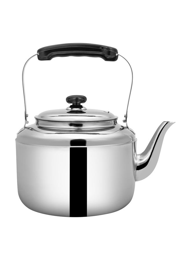 السنيدي ابريق شاي كوري، ابريق شاي ستانلس ستيل، فضي، سعة 6 لتر - Image 2