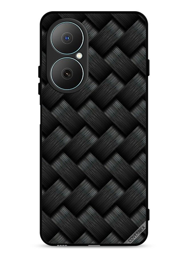 Covernex Huawei Nova Y73 Protective Case Cover Dark Stripes Pattern