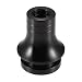 VekAuto Car Gear Shift Knob Adapter M12x125 Shifter Boot Retainer Universal for Manual Transmission Vehicles Durable Aluminum Alloy Black - Image 2