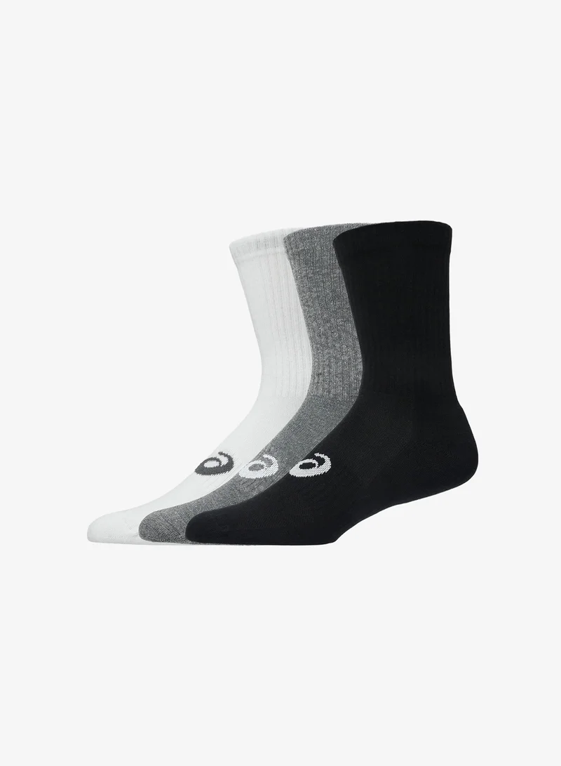 اسيكس مجموعة من 3 أزواج من الجوارب الرياضية