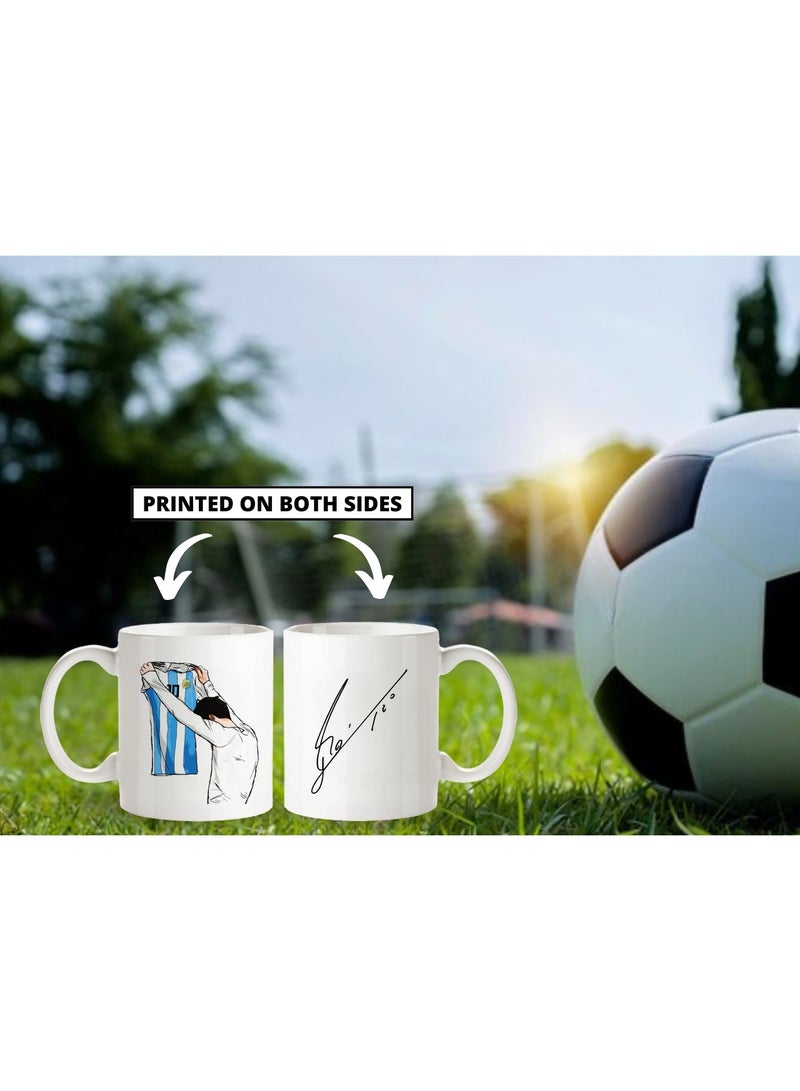 MEC MESSI Football Player Design Coffee Mug Printed On Both Sides Printed Coffee Mug 11Oz - Image 4