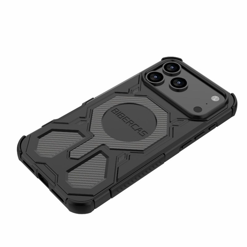 BIBERCAS For Iphone 17 Pro Max Real Color Series Magsafe Shockproof Phone Case(Gray) - Image 3