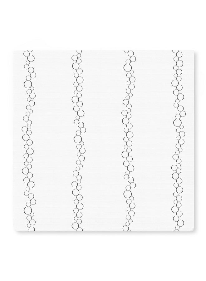 SwaddleDesigns Marquisette Receiving Swaddle Blanket for Baby Boys & Girls, Soft Premium Cotton Muslin, Best Shower Gift, Soft Black Champagne - Image 2