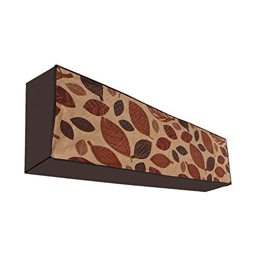 Lithara Waterproof Printed AC Cover for Split AC 1 Ton Indoor Unit | All Weather Cover | Elastic Stretchable | (Design08 Multicolor) - Image 2