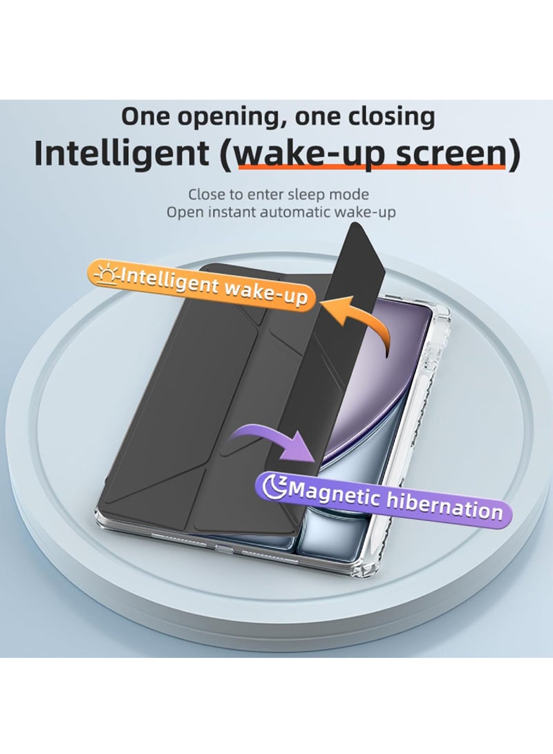 Rock Pow Case Cover for iPad Pro 11 inch Case 2022/2021/2020/2018 with Pencil Holder with Auto Sleep/Wake and Transparent Back for iPad Pro 11-inch 4th/3rd/2nd/1st Gen - Image 4