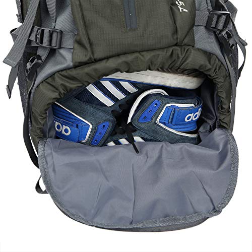 WoneNice 50L(45+5) Waterproof Hiking Backpack - Outdoor Sport Daypack with Rain Cover - Image 4
