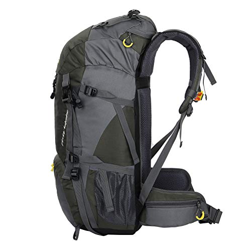 WoneNice 50L(45+5) Waterproof Hiking Backpack - Outdoor Sport Daypack with Rain Cover - Image 2