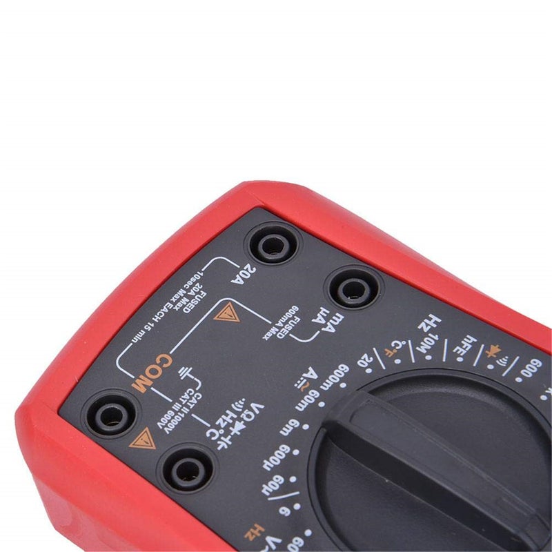 مقياس متعدد الأغراض رقمي UT890C، مقياس كهربائي عالي الدقة متعدد الوظائف، قياس الجهد/التيار المتردد/المباشر/المقاومة/تذكير بانفجار المص熔断器/إنذار التشغيل/إيقاف التشغيل/قياس التردد/تحديد الجهد الكهربائي غير المباشر (NCV)/قياس درجة الحرارة - Image 4