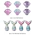 Finypa 10pcs Seashell Balloons Mermaid Tail Helium Mylar Foil Balloons for Under The Sea Decorations Baby Shower Summer Beach Mermaid Sea Theme Birthday Party Supplies - Image 4