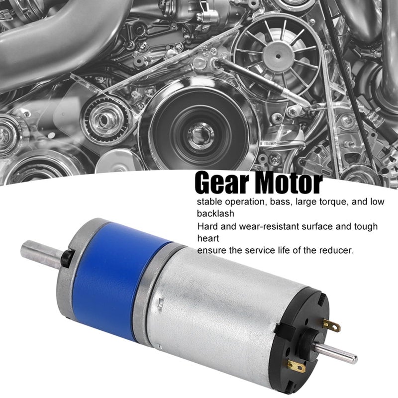 Planetary Geared Motor 22mm DC12V30 RPM Speed Reduction Electric Gear Motor - Image 5
